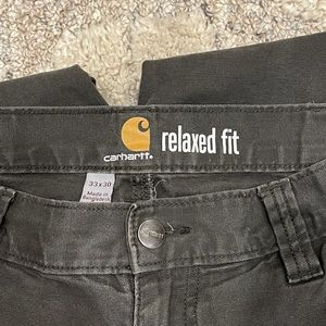 Gently used. Men’s Carhartt pants. Size 33x30